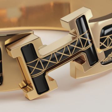 Clic H Jour de Casting bracelet - Black | Hermès USA